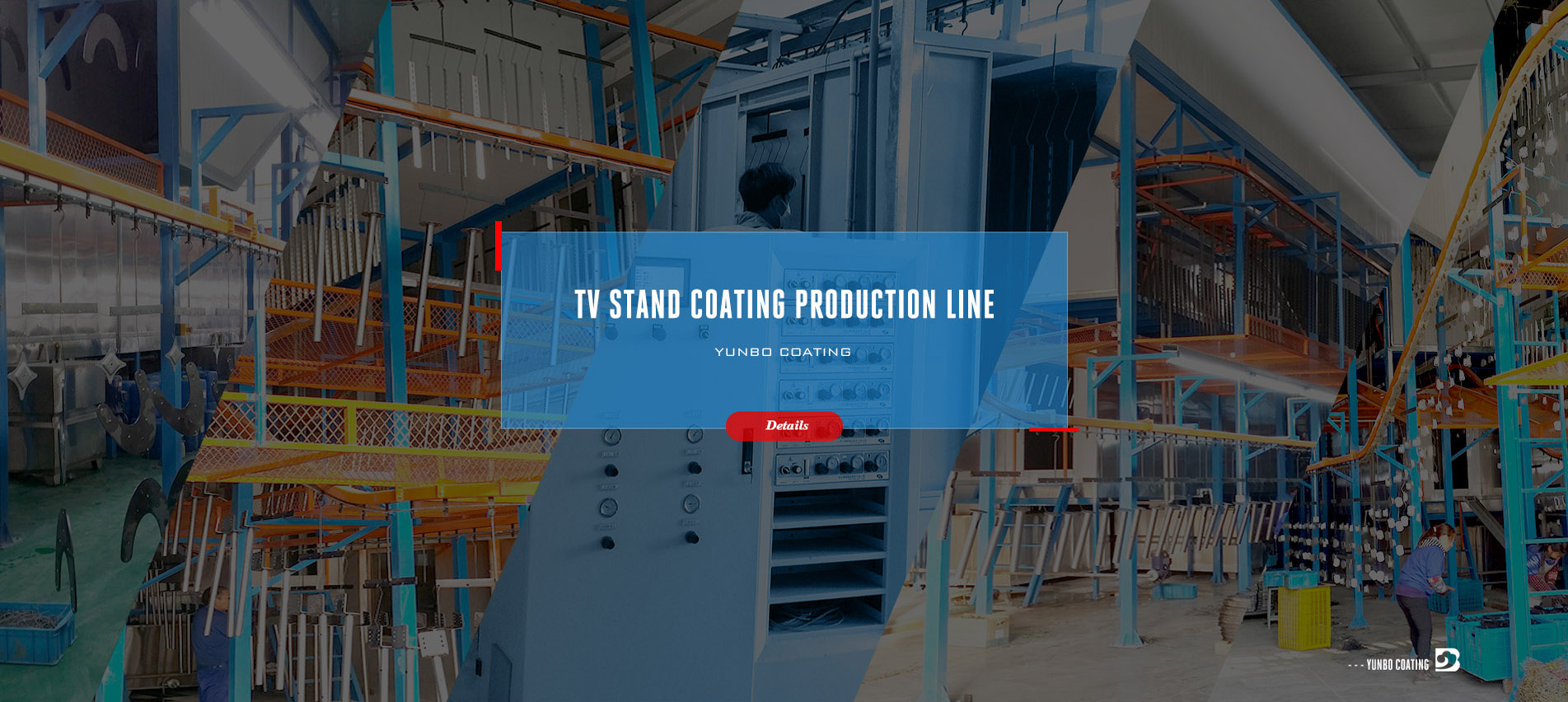 TV STAND COATING PRODUCTION LINE